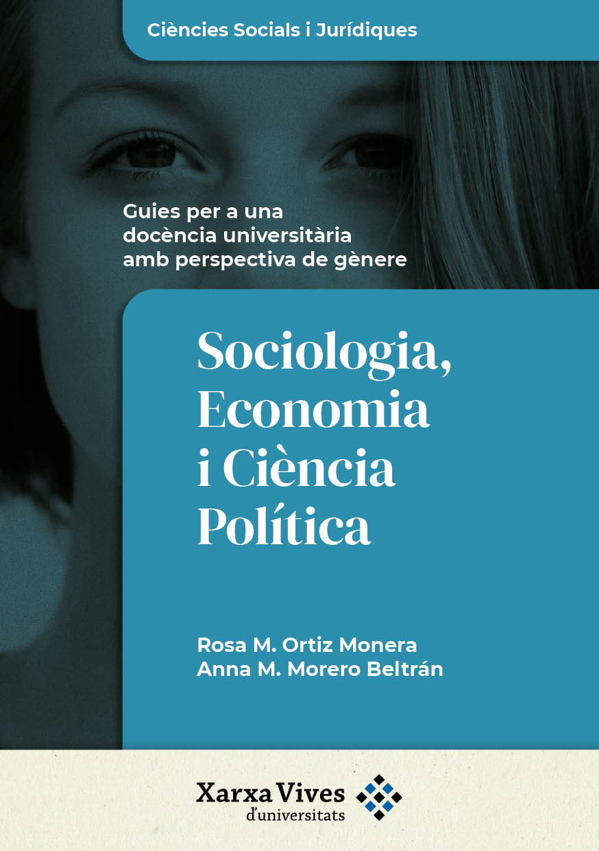 Book Cover: Sociologia, Economia i Ciència Política: guies per a una docència universitària amb perspectiva de gènere