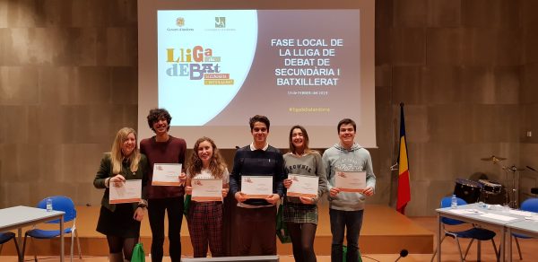 Campió-Lliga-Debat-Secundària-Batxillerat-UdA