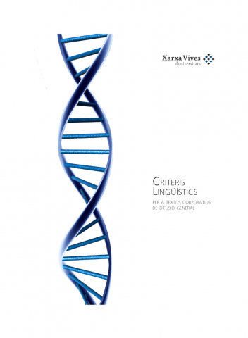Book Cover: Criteris lingüístics per a textos corporatius de difusió general