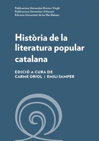 Llibre Història de la literatura popular catalana