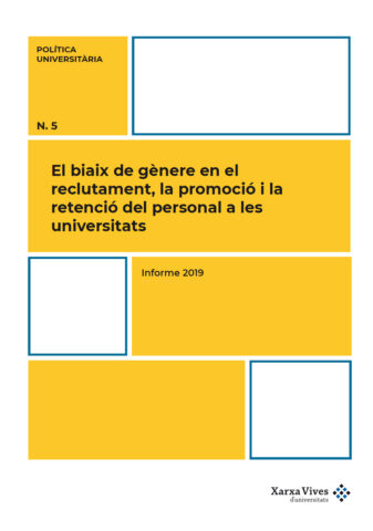 El biaix de gènere en les universitats (2019)