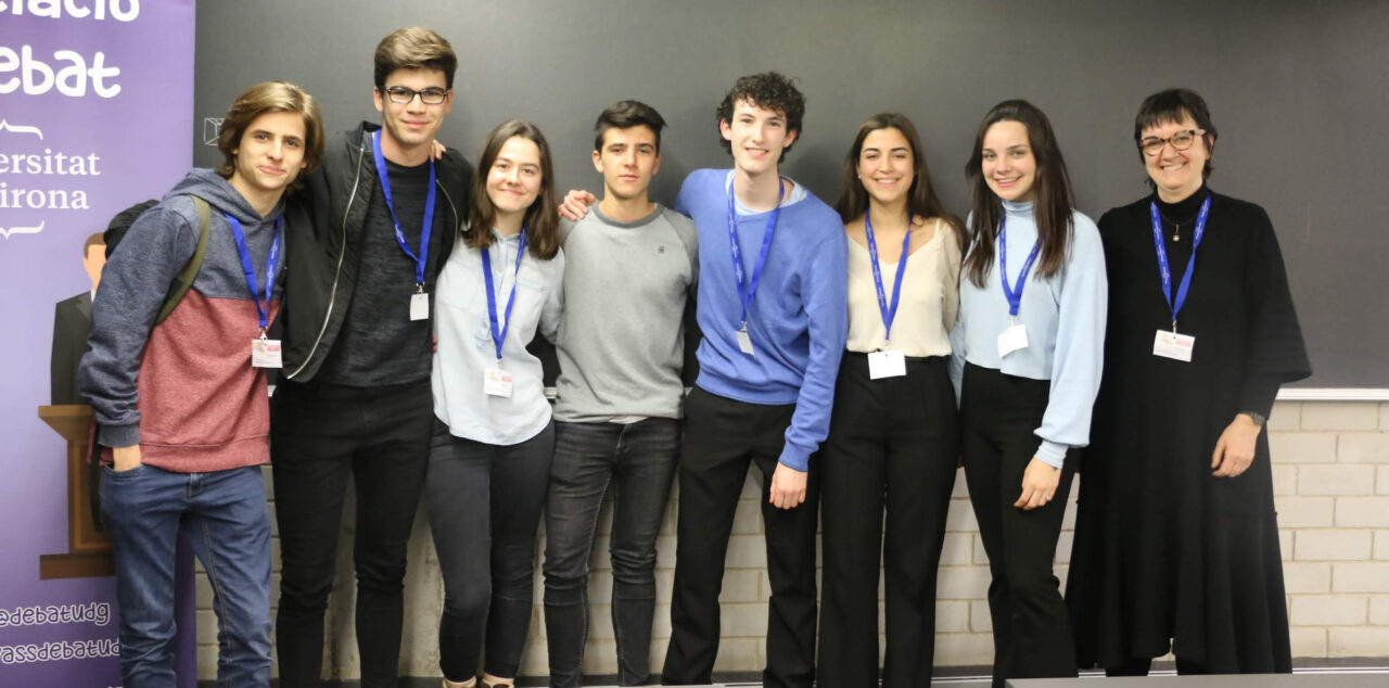 Equip campió de la fase local de la Universitat de Girona