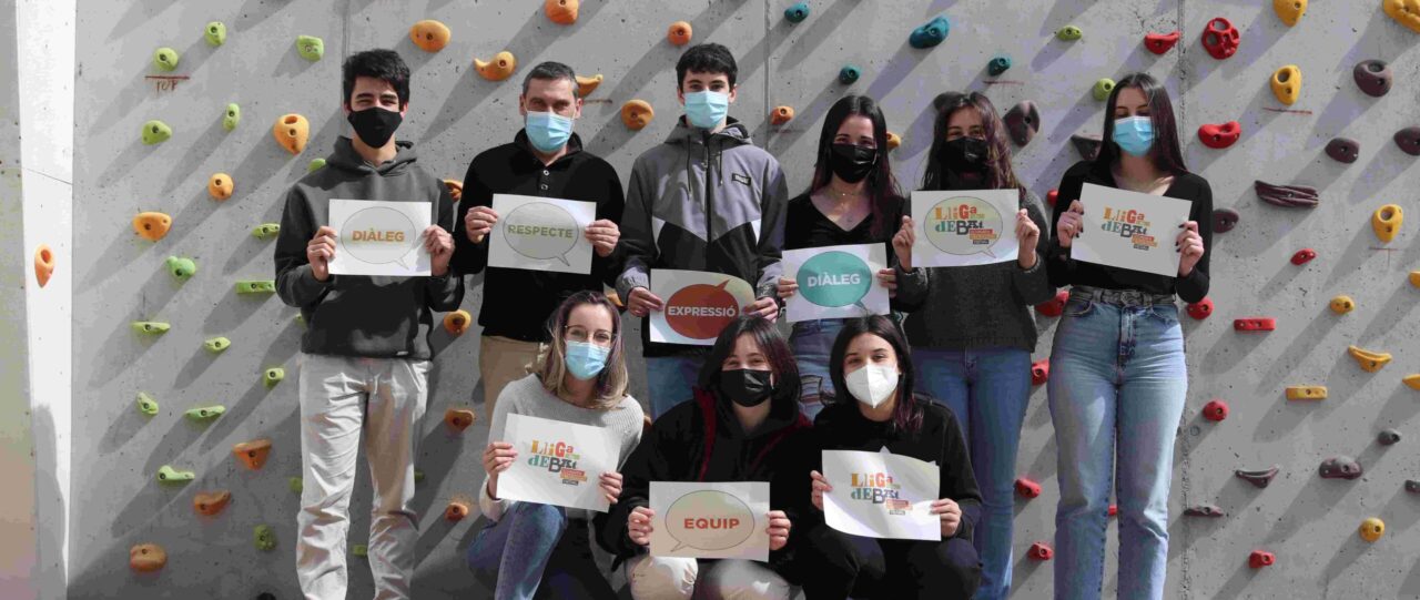 Escola Ginebró_campions de la Lliga de Debat de Secundària i Batxillerat 2021