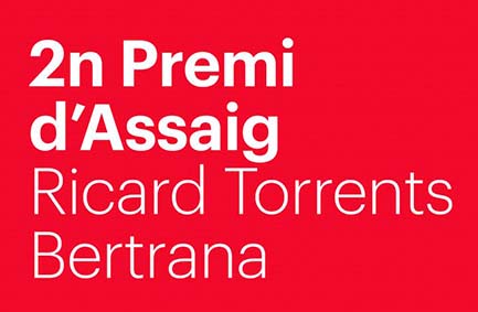 Premi d’Assaig Ricard Torrents Bertrana. UVic-UCC