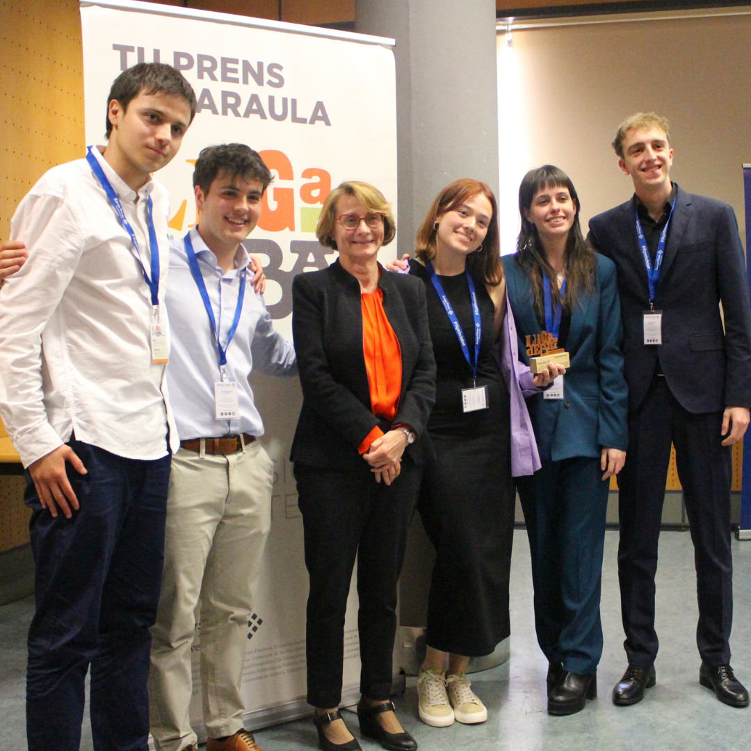 La Universitat de València guanya la Lliga de Debat Universitària 2024 de la Xarxa Vives